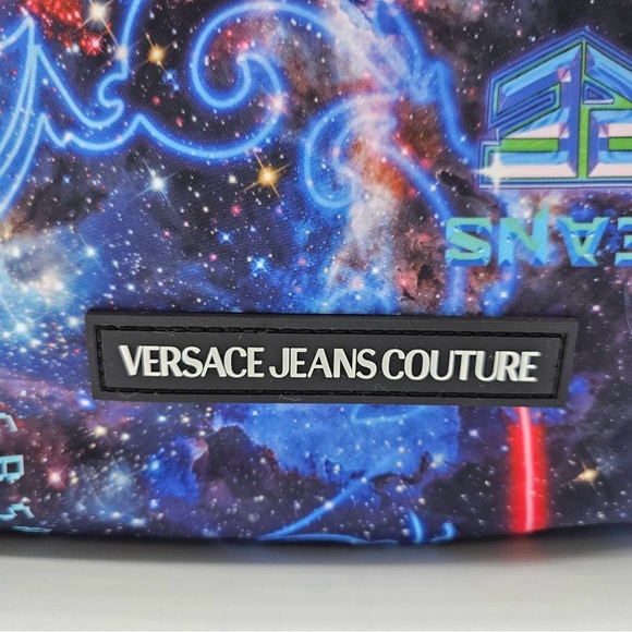 Versace Jeans Couture Logo Space Print Backpack - Picture 5 of 15
